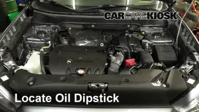 2019 Mitsubishi Outlander Sport ES 2.0L 4 Cyl. Aceite Controlar nivel de aceite